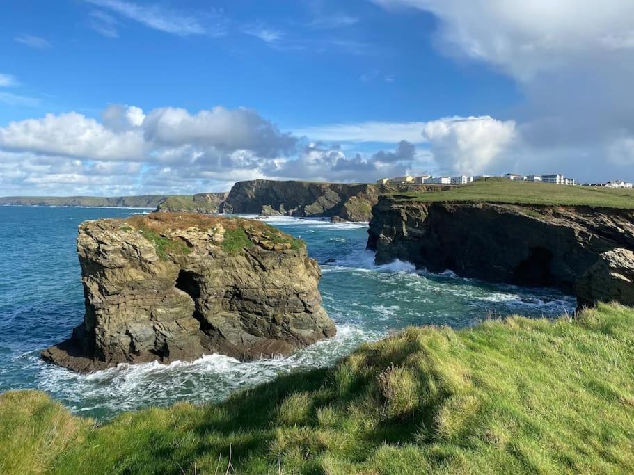 Surf'S Up! Perfect Base For Holidays Or Work In Cornwall St Columb Major Exteriér fotografie